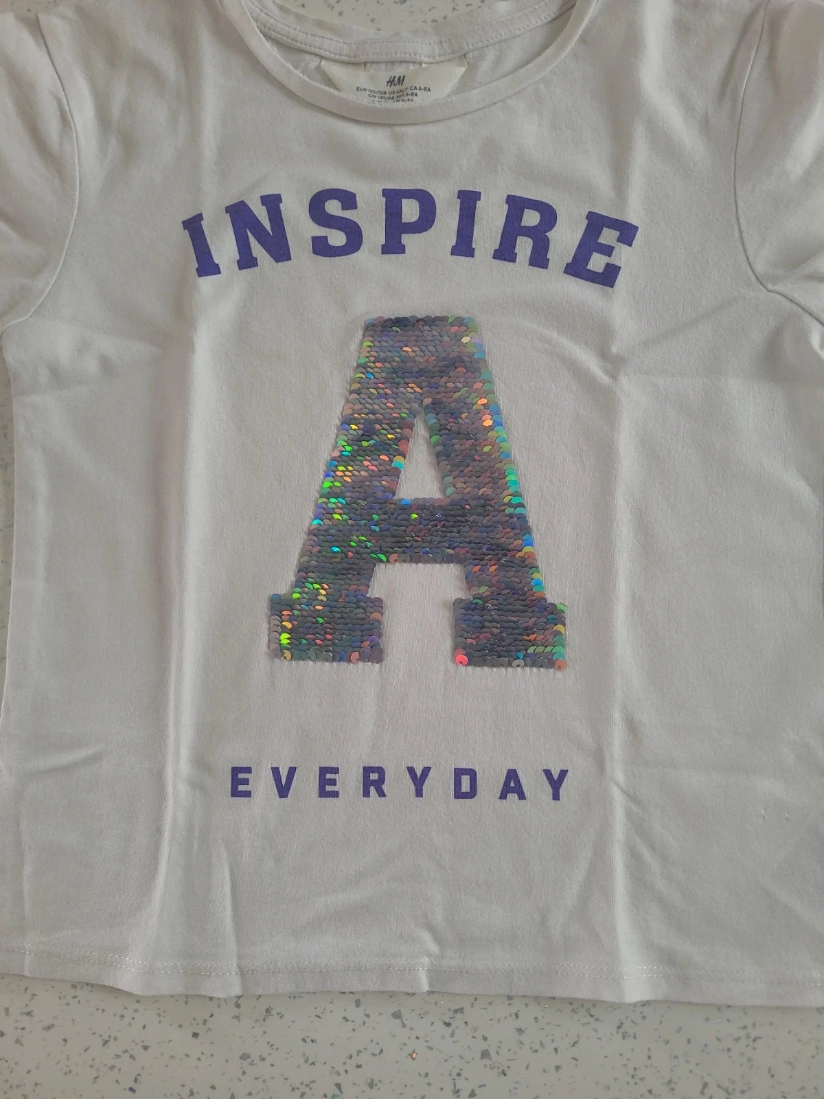 Camiseta reversible con lentejuelas para niña – photo 3